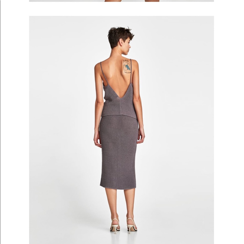 Zara Co ord knit set. BRAND NEW NEVER WORN!